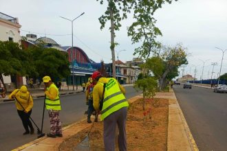 Alcaldía de Maracaibo aplica Plan Integral de Mantenimiento Vial y Demarcación en el casco central.