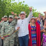 Participaron líderes, lideresas, caciques y palabreros de los pueblos añú, japreira, yukpa, barí y wayuu, junto al gobernador Caldera.