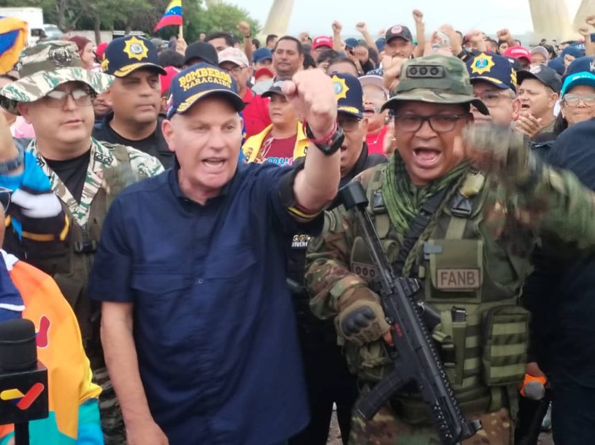 En Maracaibo el punto de concentración fue, a las 5:00 am, en inmediaciones del Puente sobre el Lago.